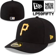 ニューエラ Newera 帽子 59FIFTY キャップ カーブバイザー ロープロファイル 5950 LP メジャーリーグ 大人 野球帽 MLB チーム パイレーツ