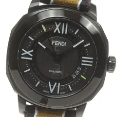 フェンディ FENDI 82000L セレリア デイト ズッカ柄 自動巻き メンズ極美品保証書付き_834503