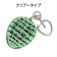 マコデスペトラ　アクリルキーホルダー　クリアータイプ　ジュエルオーキッド