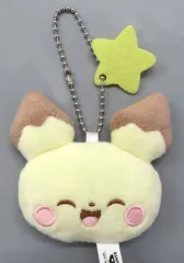 【中古】キーホルダー ピチュー ポケピース ボールチェーン付きぬいぐるみ ～ピチュー・ポッチャマ・ニャスパー・モクロー～ 「ポケットモンスター」