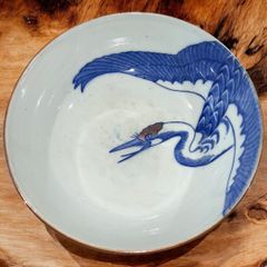骨董】古伊万里 盃洗 鷹 松 - メルカリ