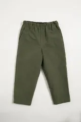 mimi poupons/スエード起毛ストレッチパンツ ズボン　新品子供服100 キッズ 女の子 男の子のサムネイル