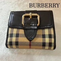2025年最新】二つ折り財布 バーバリーの人気アイテム - メルカリ