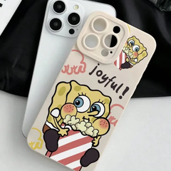 ☆輸入☆スポンジボブ　かわいい　iPhoneケース　ゆるキャラ風