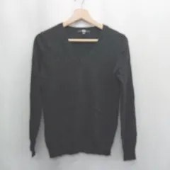 ◇ ⊇ UNIQLO ユニクロ 長袖 ニット サイズM ブラック系 レディース E  【1503060013250】