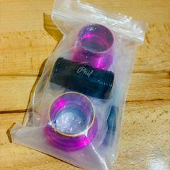 【未使用】 PHILWOOD OBB ピンク シマノ 24mm アクスル フィルウッド BSA/JIS ネジ式 ボトムブラケット 68-73mm ホローテック クリスキング