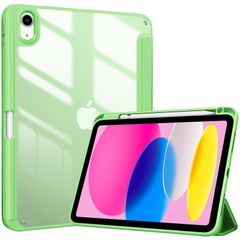 【数量限定】A2777 A2757 A2696 ペン収納 2022通用 耐衝撃 2025/10.9インチ iPad（A16）11インチ 三つ折り ケース スタンド 11世代/10世代 iPad スマートカバー（グリーン） ProCase