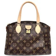 【売り尽くし】 ルイヴィトン ハンドバッグ レディース モノグラム リボリーPM かばん 鞄 LOUIS VUITTON M44543 ブラウン 茶 ゴールド金具【中古品】