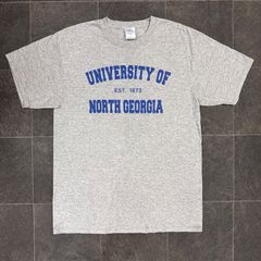 【海外・US古着】 クルーネック T-shirt PORT & COMPANY “UNIVERSITY OF NORTH GEORGIA”（#SB0104）
