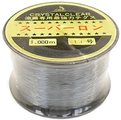 【セール】 スーパーロン ナイロンテグス ボビン巻 22号 1000m /  道糸 / ハリス