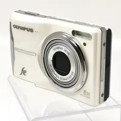 OLYMPUS オリンパス fe 5x FE-46 12MEGA コンパクト デジタルカメラ ホワイト 管理番号ARCKO47