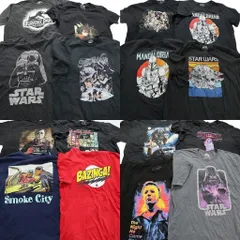 古着卸 まとめ売り 映画・ドラマ 半袖Tシャツ 16枚セット (メンズ XL /2XL ) ホラー ストレンジャーシングス ハロウィン 中古 古着 NB0522