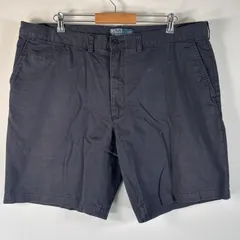 古着 90's/90年代 ポロバイラルフローレン Polo by Ralph Lauren ショートパンツ クラシックポロチノ 短パン 半ズボン w42  ネイビー メンズ