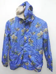 ◇ Θ KRIFF MAYER キッズ 子供服 花柄 薄手 長袖 ジップアップ ジャケット サイズ150 ブルー マルチ 女の子 男の子 P  【1409090010392】