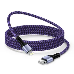 【人気商品】PD 急速充電 高速データ転送 ケーブル Type C Lightning アイフォン充電ケーブル to typeC&lightning 高耐久ナイロン編み USB-C iPhone iPhone 14/14 ProiPhone ライトニングケーブ