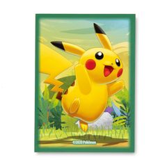 海外 ポケモンセンター限定 デッキシールド ピカチュウアドベンチャー 正規品