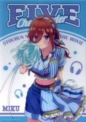 【中古】ポスター A3クリアポスター 中野三玖 「きゃらっとくじ 映画 五等分の花嫁～FIVE Cheerleader～」 M賞