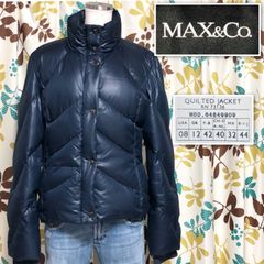 激レア】MAX&Co. 中綿アノラックパーカー size:38 ブラック - メルカリ