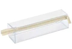 【中古】文房具その他 ペンケースC2・クリア・ベージュ