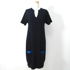 新品♡エルメスHERMESロングスリーブドレス36Sサイズニットワンピースピンク 2300040858394-