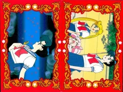 ux38  セーラームーン R  カード 森永 ハイクラウンチョコ 水野亜美　マーキュリー　ちびうさ　うさぎ　まとめ モリナガ MORINAGA
