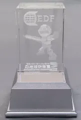 【中古】置物・装飾品 [単品] 陸戦兵 3Dクリスタル 「PS5/PS4/Switchソフト 四角い地球に再びシカク現る!? デジボク地球防衛軍2 EARTH DEFENSE FORCE： WORLD BROTHERS ファミ通DXパック 3Dクリスタルセット