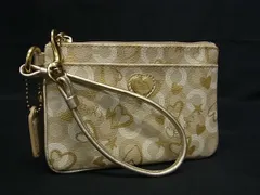 【極美品】コーチ　ポーチ　ハート柄　シグネチャー　かばん　イエロー　coach 楽天市場】星柄（ブランドコーチ）（レディースバッグ｜バッグ
