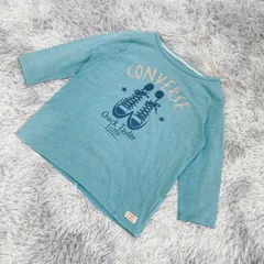 【CONVERSE】コンバース  Tシャツ【LL】アメカジ  ストリート  レディース  緑系  グリーン【送料無料】