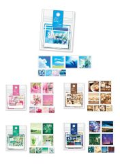 シール シアーフォト フレークシール 写真シール miw_80577_80585set 全9柄セット