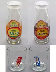[중고] 글라스 전 4종 세트 글라스 컬렉션 [이치반 쿠지 유키인 메그밀크] D상