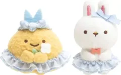 【中古】ぬいぐるみ あじふらいのしっぽ＆みならいこうさぎ(ホワイト) てのりぬいぐるみセット すみっコぐらしコレクション うさぎマイスタールーム 「すみっコぐらし」