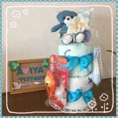 おむつケーキ　2段