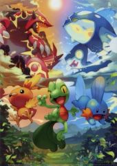 [Used] Clear File - Omega Ruby & Alpha Sapphire A4 Clear File "Pokémon"