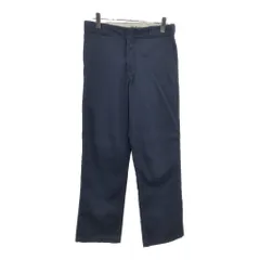Dickies ディッキーズ 874 ワークパンツ ネイビー(メンズ W33 L32)中古 古着 v4332
