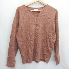 ◇ ⊇ URBAN RESEARCH DOORS 長袖 ニット セーター サイズOne ブラウン レディース E  【1410100003778】