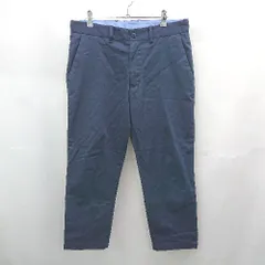 ◇ Θ アデイインザライフ ユナイテッドアローズ ストレートパンツ サイズL ネイビー系 レディース E  【1507160019242】