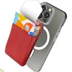 【滑り止めシリコンパッド追加】Sinjimoru Magsafe対応 iPhoneカードケース、蓋付きマグネット携帯カードホルダー SUICA 定期入れ クレジットカード背面ポケットiPhone16 Plus Pro Pro Max iPhone15