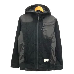 スノーピーク snow peak フリースジャケット JK-15AM002 ジャンパー ウール混 長袖 S 黒 ブラックのサムネイル