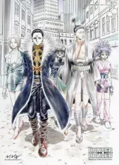 【中古】ポストカード 集合(幻影旅団) ポストカード 「DVD OVA HUNTER×HUNTER ハンター×ハンター 第2巻」 封入特典