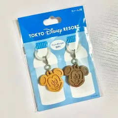 東京 ディズニーランド ワッフル mickey mouse(ミッキーマウス) キーリング ペットボトル マークを付けます チャーム めじるし