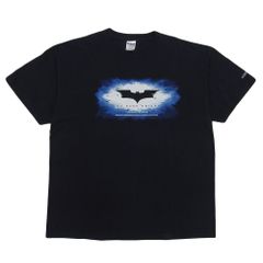 0050 ００年代 　XL 　バットマンダークナイト　エンブレム　袖プリあり　 GILDAN　ギルダン