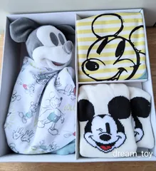 Disney Baby　ミッキー　BABY GIFT　3点セット(80)