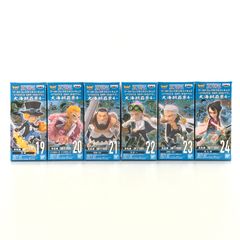 ●BANDAI SPIRITS 피규어 전 6종 세트 [원피스] 월드 콜렉터블 피규어-WT100 기념 오다 에이이치로 신작 대해적 백경 4- 미개봉품