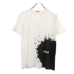 エムエスジーエム 半袖Tシャツ ホワイト MSGM ロゴ キッズ 【中古】  【230701】 メール便可