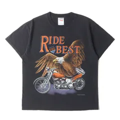 90s - 00s ヴィンテージ古着 | 00s STURGIS 2007 イーグル モーターサイクル Tシャツ | USA製 アメリカンサンダー | ブラック 黒 サイズ:L | 00年代 | トップス カットソー 半袖 【メンズ】【中古】