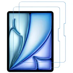 新品 【2枚入り】iPad Pro 11 インチ 2024 ガラスフィルム iPad Pro 第5世代 2024（M4）液晶保護フイルム アイパッド プロ 11 2024用 全面保護 高硬度9H 防指紋 耐衝撃 飛散防止 高透過率 2.5D ラウンドエッジ加工