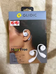 GLIDiC（グライディック） Hear Free オープン型 完全ワイヤレスイヤホン GL-HF6000-WH ホワイト