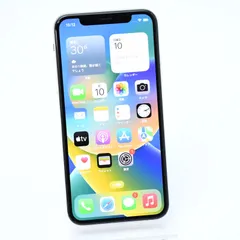 【美品＊純正バッテリー100％】docomo SIMフリー iPhoneX 256GB シルバー