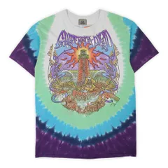 グレイトフルデッド Greatful Dead 00s 2000年代 バンドTシャツ ロックT Liquid Blue リキッドブルー ジェリーガルシア USA ヴィンテージ アメリカ 古着 メンズ タイダイ L【中古】