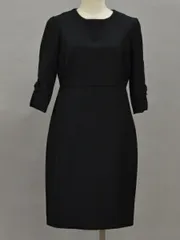 タラジャーモン Tara Jarmon アームスリットリボンドレス IMPORTED/ワンピース 36サイズ ブラック レディース F-L5987のサムネイル